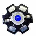 DIODA POWER LED 1W EPISTAR ROYAL BLUE 450NM 45mil na PCB